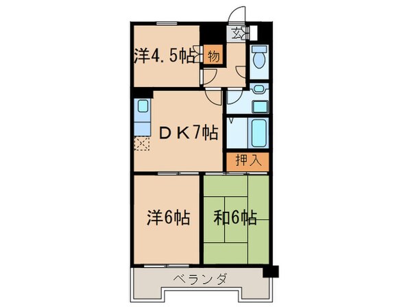 シャト－マスヒコの物件間取画像